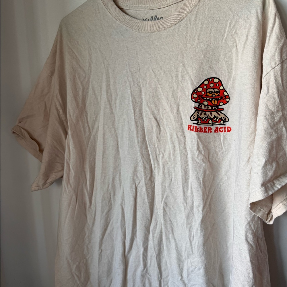 Cream Graphic T-Shirt